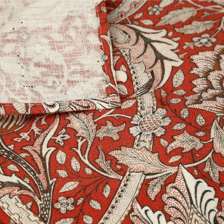 William Morris Linen Table Runners / Windrush Red