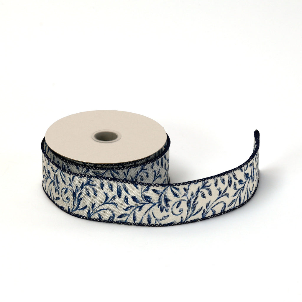 Winter Foliage Ribbon / 10 Yard Spool