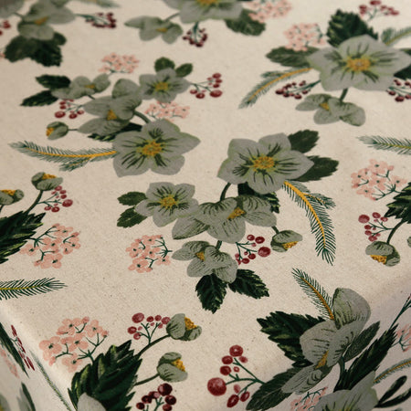 Winterblossom Cotton Tablecloths