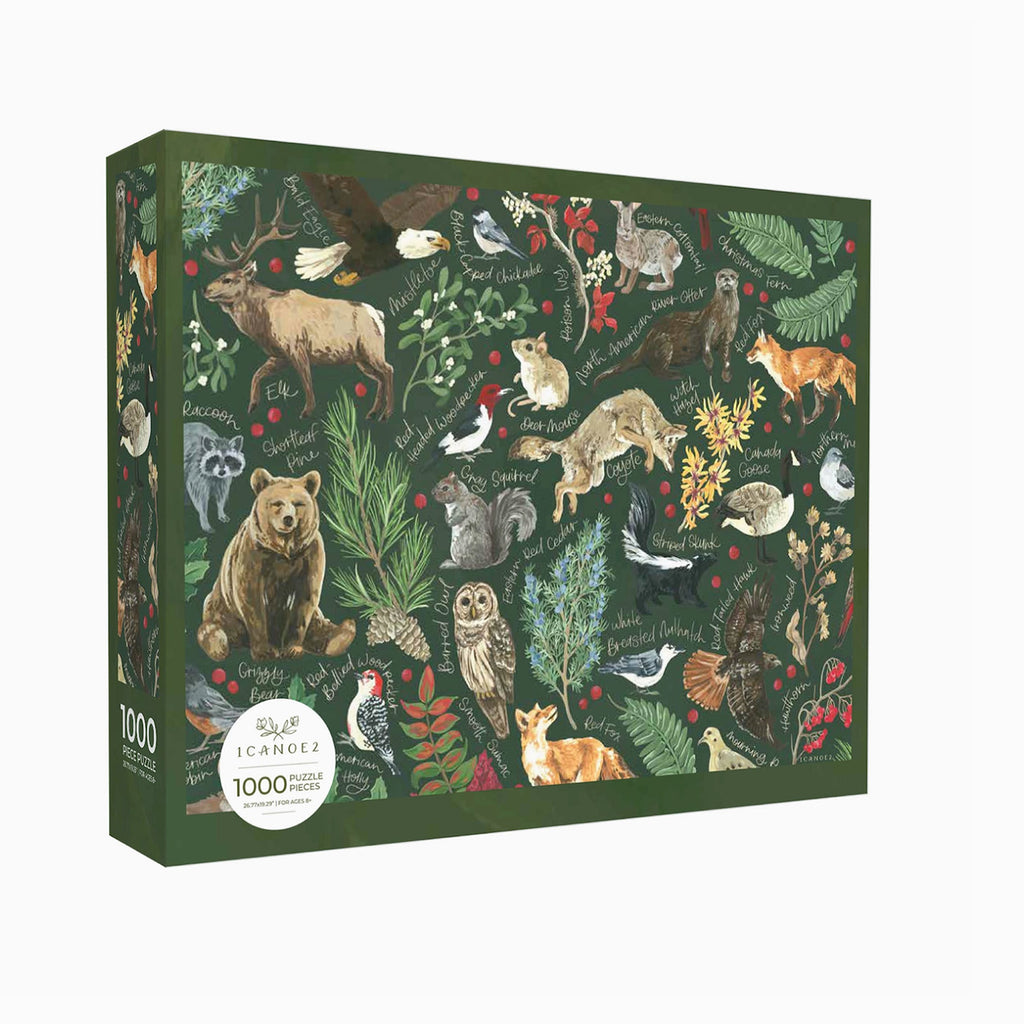 Winter Flora & Fauna Puzzle