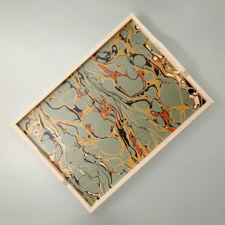 Birch Laminate Tray / Olio Sage