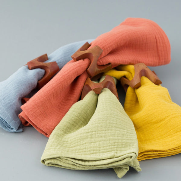 Cotton Gauze Cloth Napkin Set / Mixed Set