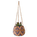 Woven Sweetgrass Hanging Planter / Moanda