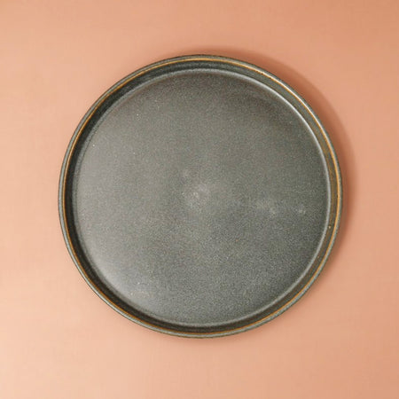 W/R/F Handmade Dinner Plates / Ash