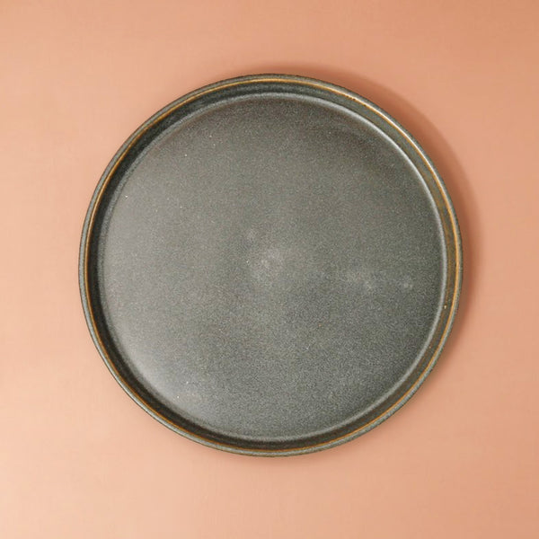 W/R/F Handmade Dinner Plates / Ash