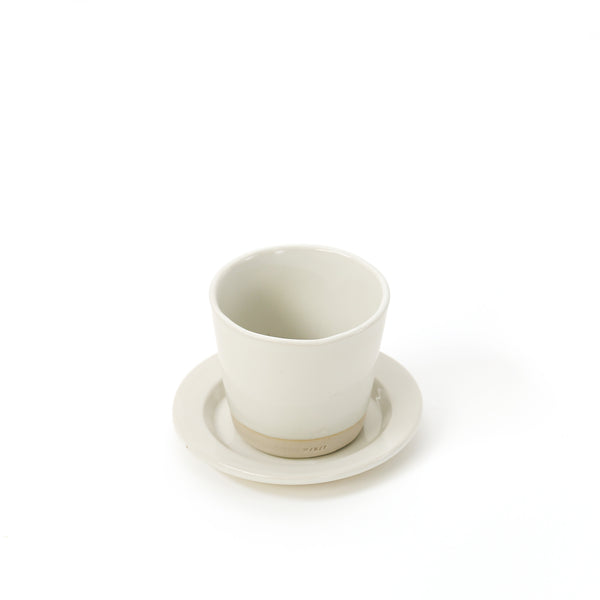 WRF Small Handmade Planter / White