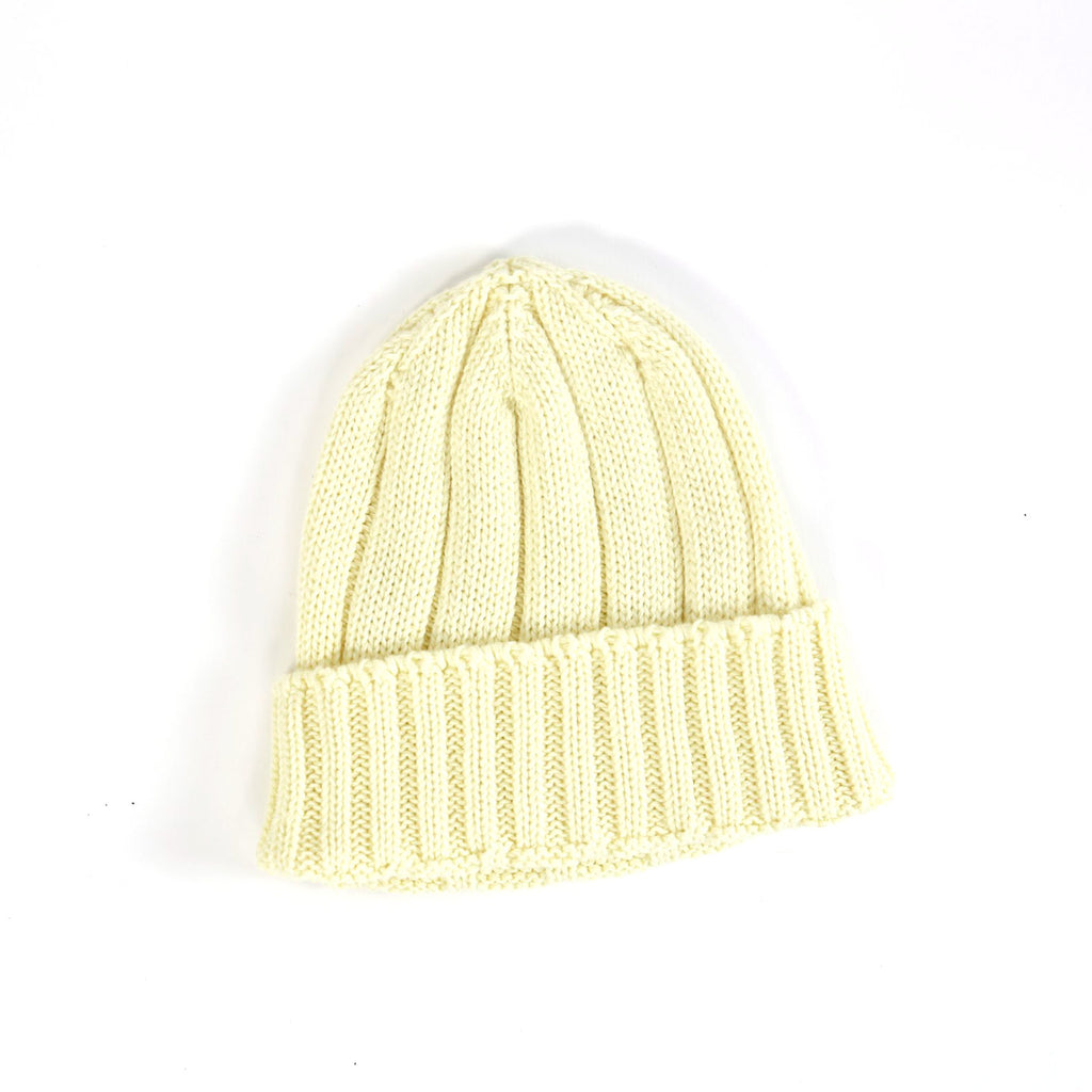 Organic Cotton Baby Hat / Soft Yellow
