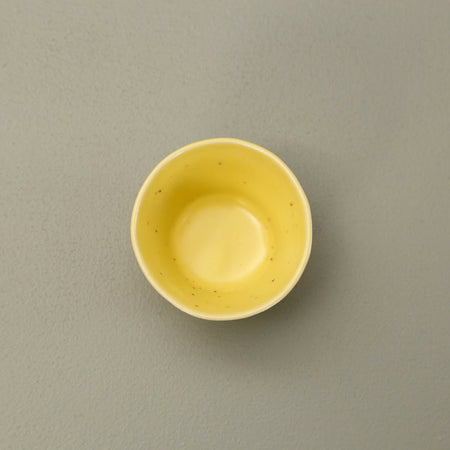 Speckled Sauce Bowl / Yellow