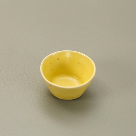 Speckled Sauce Bowl / Yellow