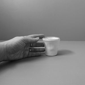 Espresso Shot Cup / Blue Rim
