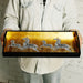 Zebras Gold Lacquer Bar Tray