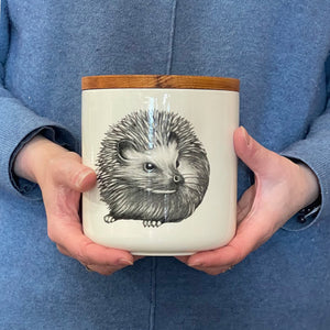 Laura Zindel Small Canister / Hedgehog #2
