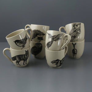 Laura Zindel Handmade Mug / Burrowing Owl