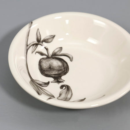 Laura Zindel Sauce Bowl / Pomegranate Sprig