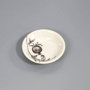 Laura Zindel Sauce Bowl / Pomegranate Sprig