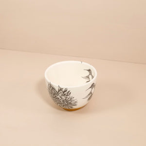 Laura Zindel Small Deep Bowl / Hummingbird #1