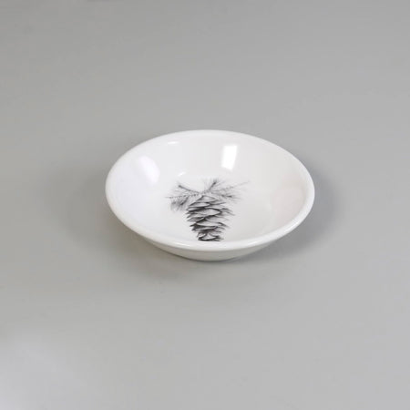 Laura Zindel Sauce Bowl / White Pine Cone