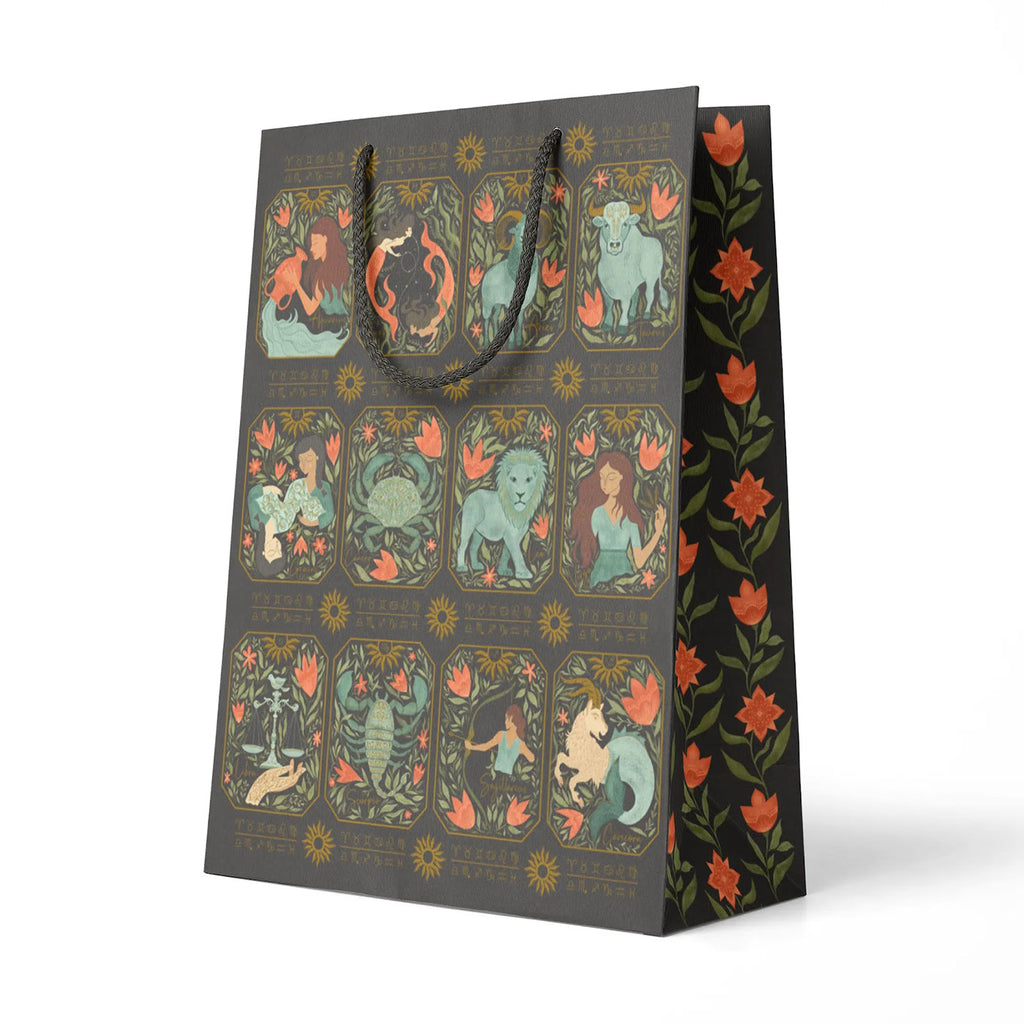 Zodiac Garden Large Gift Bag