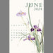 2024 A Year in Botanical Art Calendar by Susan Lanzano