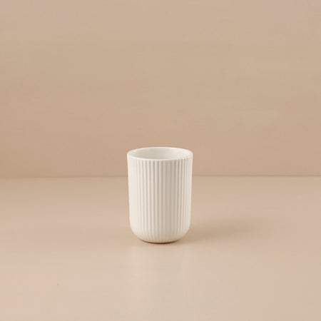 Archive Coffee Cup / White Rib