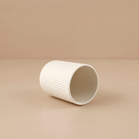 Archive Coffee Cup / White Rib