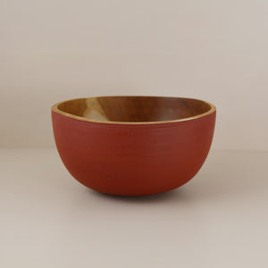 Aubry Turned Wooden Bowls/ #06