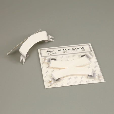 Hester & Cook Paper Place Cards / Banner