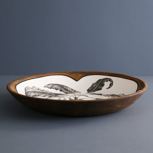 Laura Zindel Small Round Platter / Beets