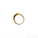 18k Gold Black Chunky Ring