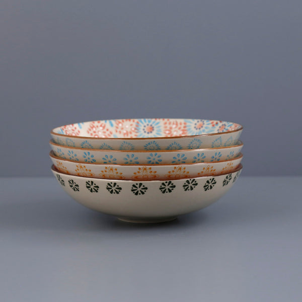 Bohemian Pasta Plate Set