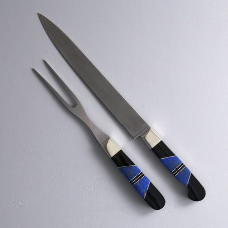 Lapis and Jet Carving Set