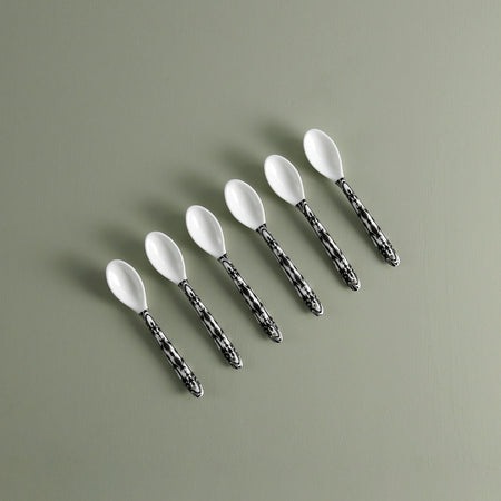 Bone China 6pc Spoons Set / Casablanca