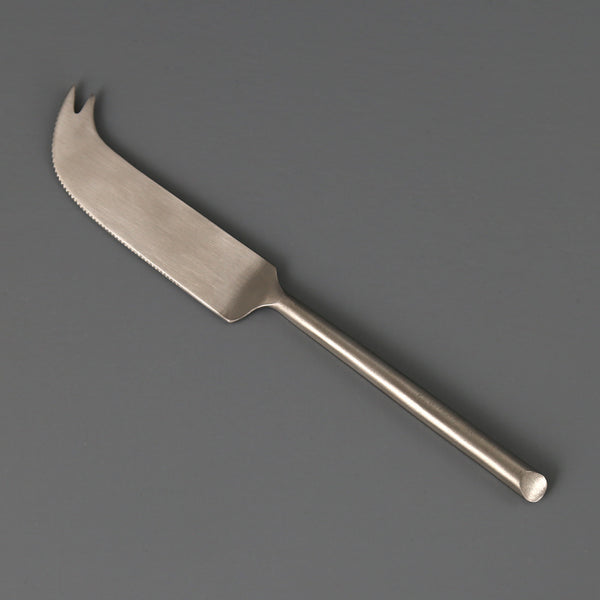 Matte Stainless Steel Cheese Knife
