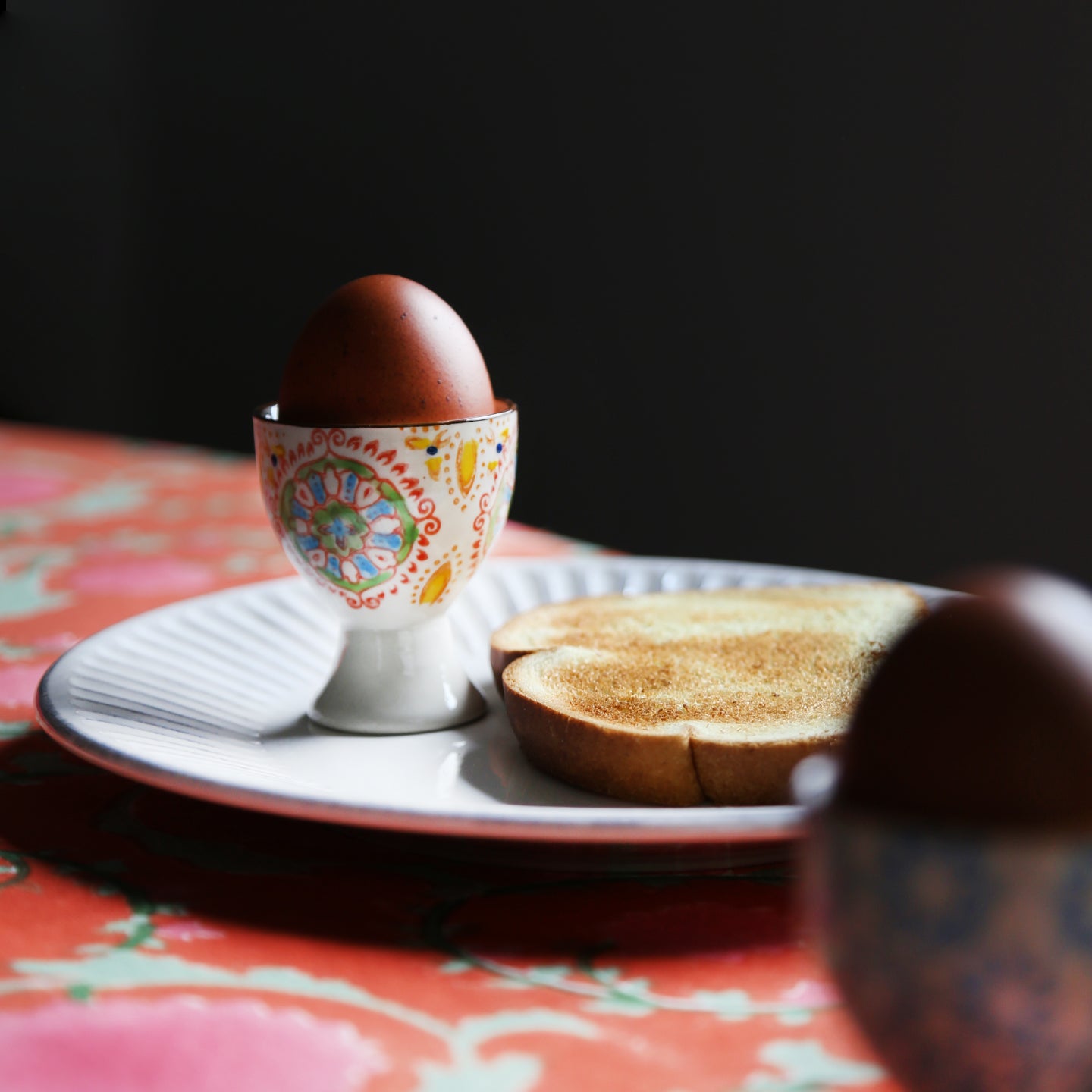 Bohemian Egg Cups / Set of 4 + sett – One Mercantile / Sett