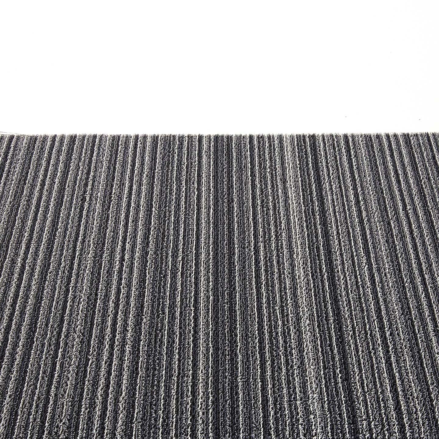 Chilewich 18 x 28 Skinny Stripe Shag Mat - Shadow