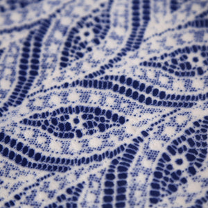 Terrafirma Handled Veggie Bowl / Paisley / Cobalt