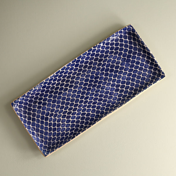 Terrafirma Tart Tray / Taj / Cobalt