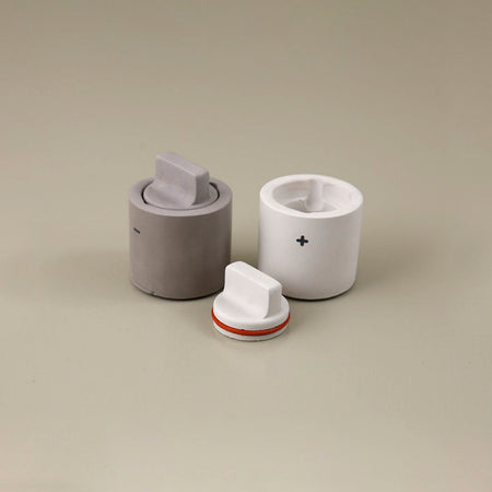 Concrete Salt and Pepper Shaker Set