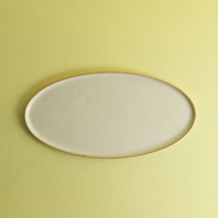 Convivial Oval Ceramic Serving Tray