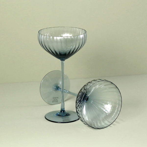 Quinn Optic Coupe Glasses / Ocean / Set of 2