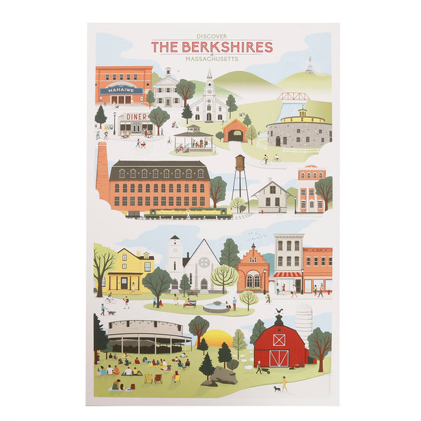 Discover the Berkshires Poster