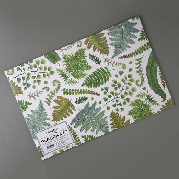Paper Placemat Pack / Fern Collection