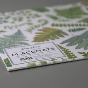 Paper Placemat Pack / Fern Collection