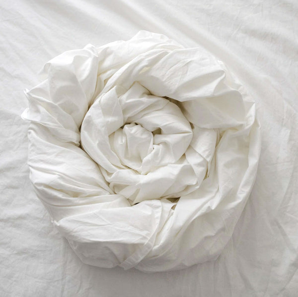 Turkish Cotton Bed Sheet Set / White