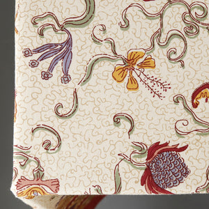 Fleurs des Indes Block Print Rectangle Tablecloths