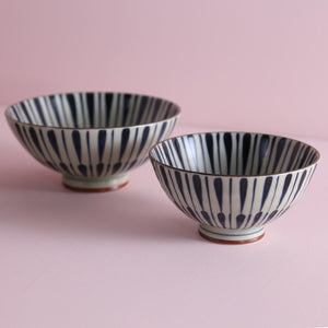 Pattern Rice Bowls - Flower
