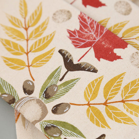 Foliage Cotton Napkin Set / 4pc