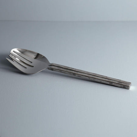 Azura Hammered Stainless Salad Server Set