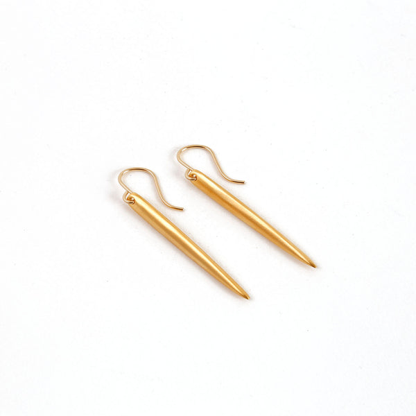 Blade Earrings / 18k Gold Vermeil