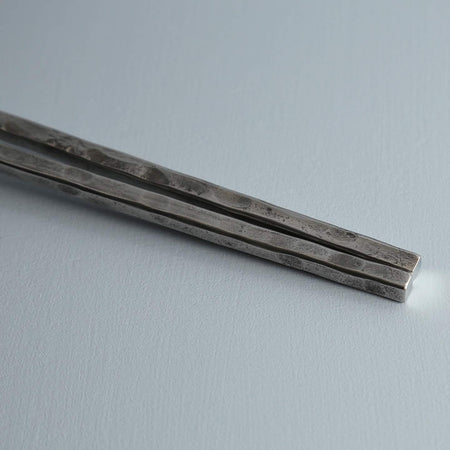 Azura Hammered Stainless Salad Server Set